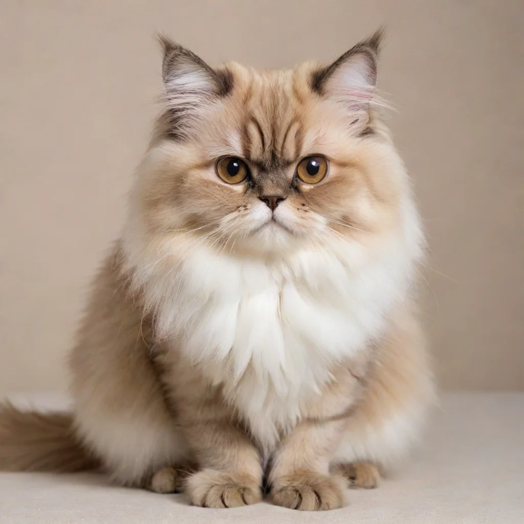 aiartstation art a persian cat confident engaging wow 3