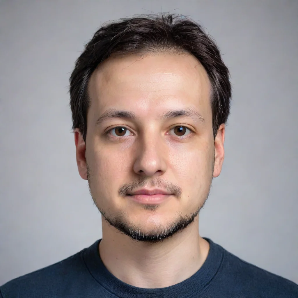 aiartstation art a picture of the developer of the this art generating ai. confident engaging wow 3