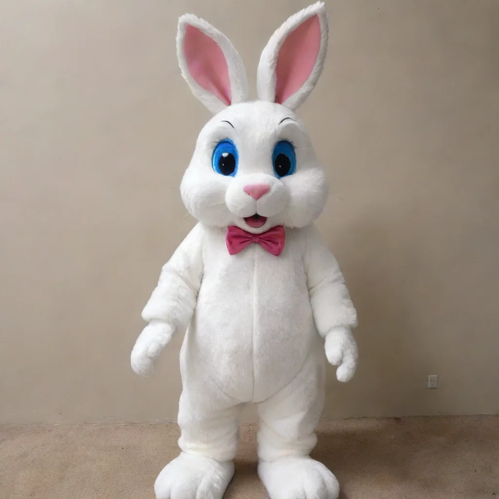 artstation art a rabbit fursuit confident engaging wow 3