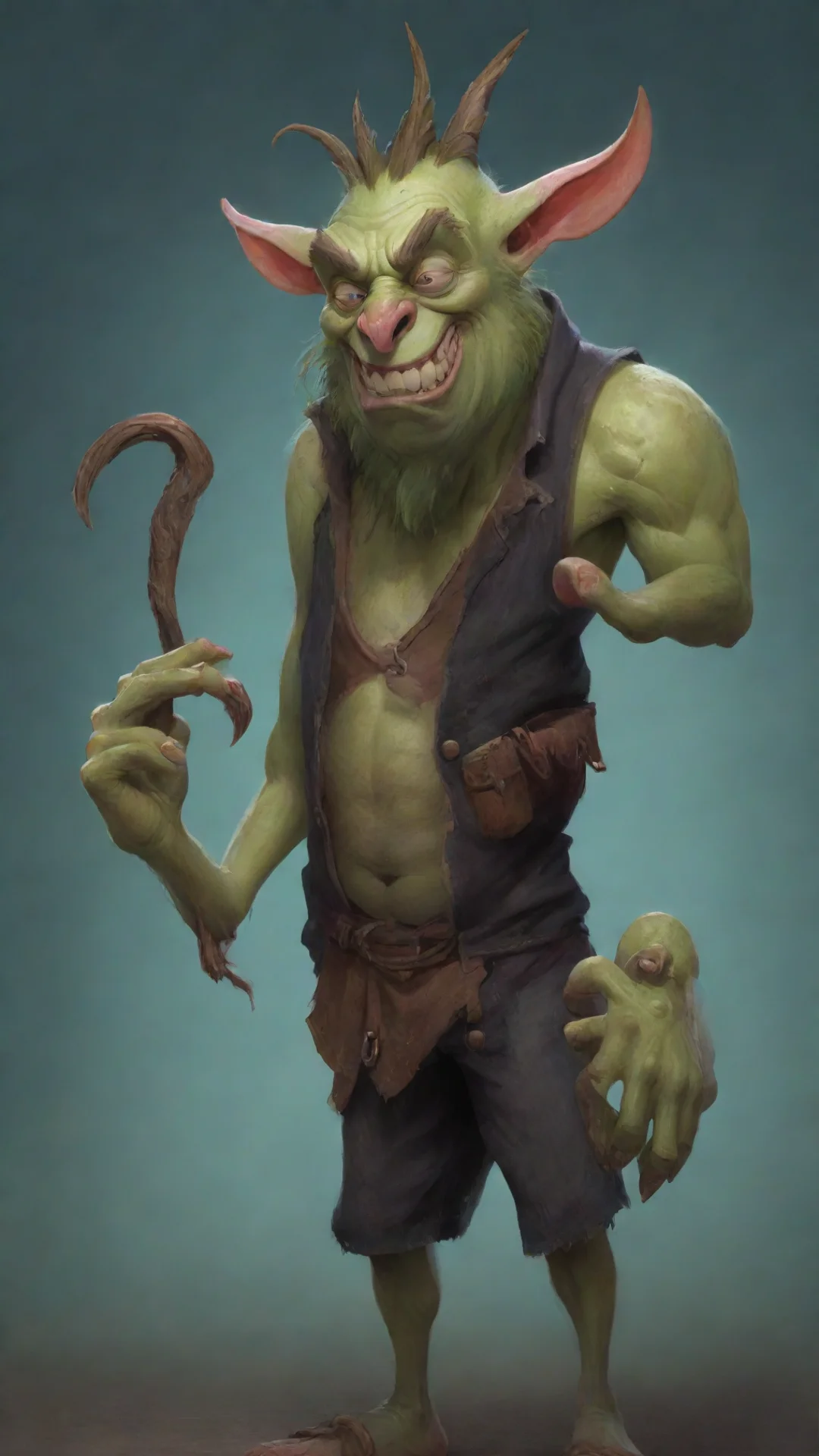 aiartstation art a stinky idiot confident engaging wow 3 hdtall