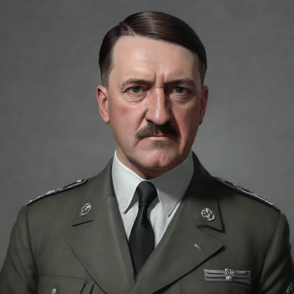 aiartstation art adolf hitler hd confident engaging wow 3