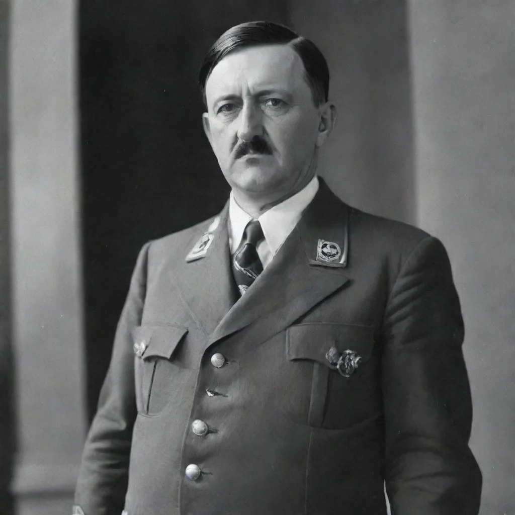 aiartstation art adolf hitler in costume  confident engaging wow 3