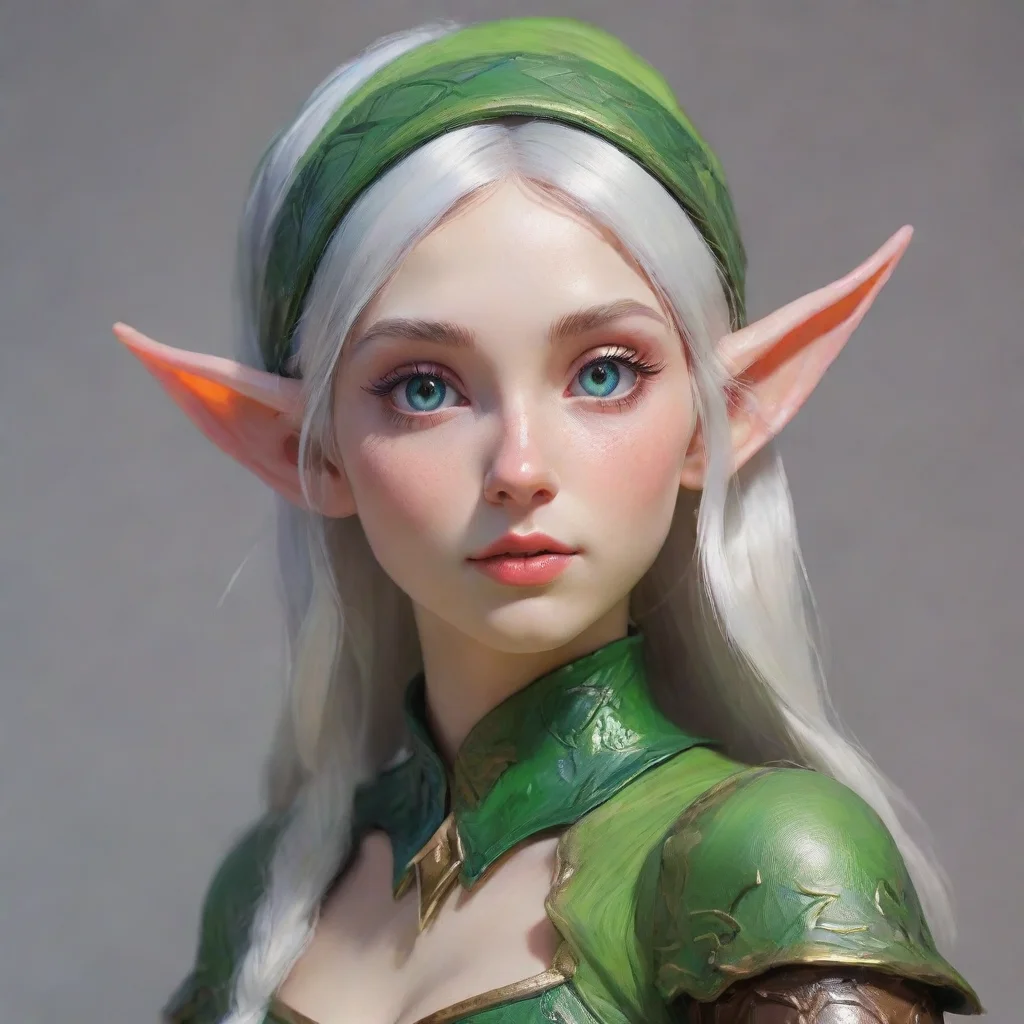 aiartstation art aesthetic character elf abstract confident engaging wow 3