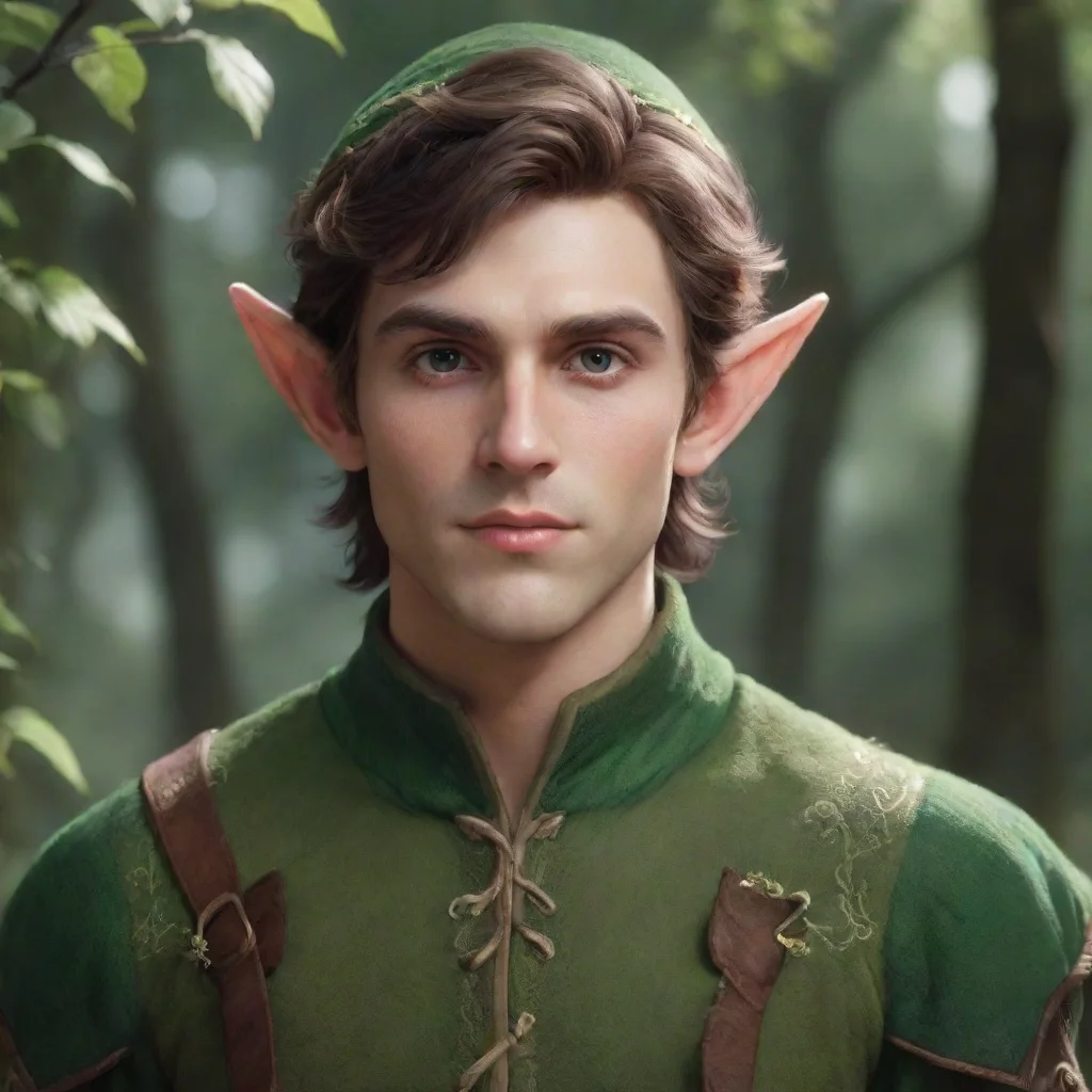 aiartstation art aesthetic character elf handsome confident engaging wow 3