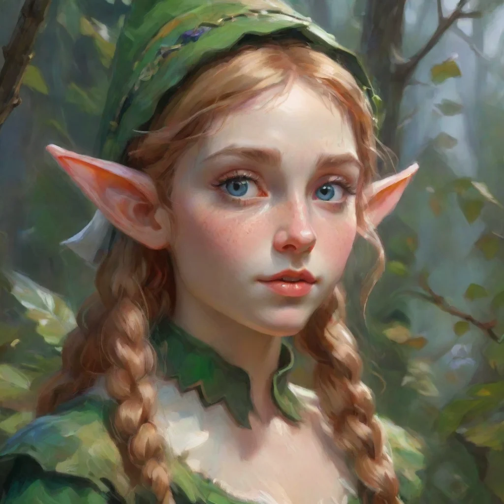 aiartstation art aesthetic character elf impressionist confident engaging wow 3