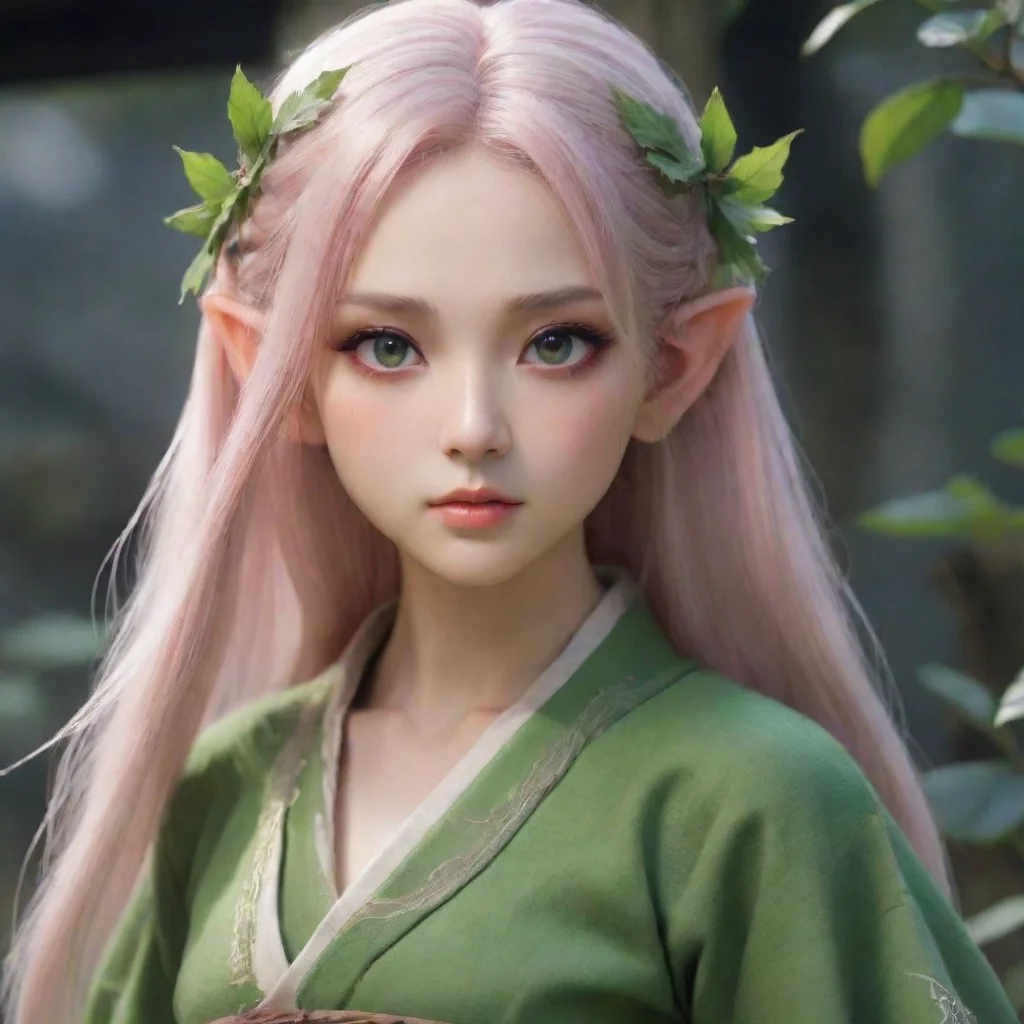 artstation art aesthetic character elf japanese confident engaging wow 3