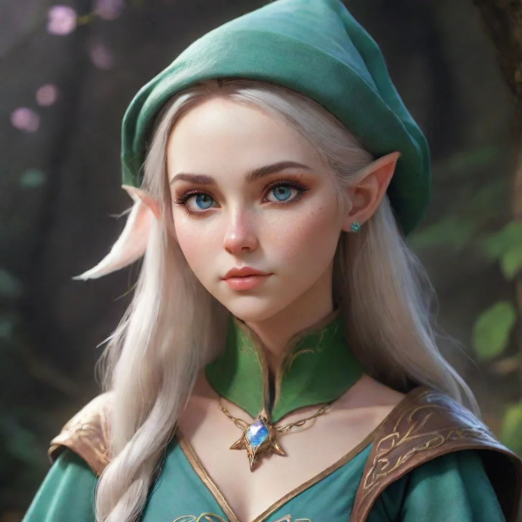artstation art aesthetic character elf mage confident engaging wow 3