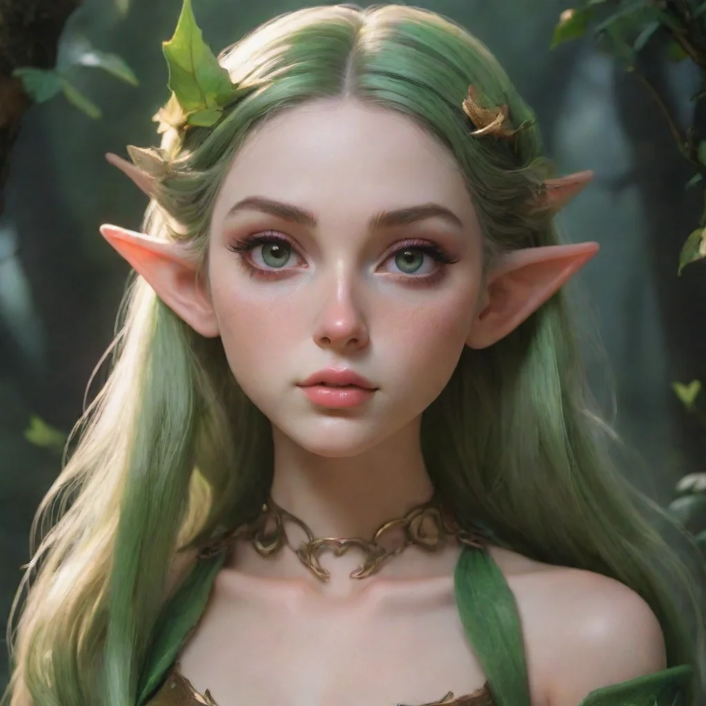 artstation art aesthetic character elf seductive confident engaging wow 3