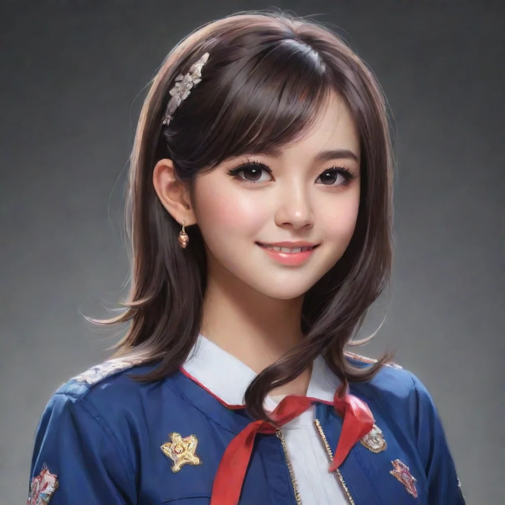 artstation art ai gracia jkt48 hello gracia jkt48 confident engaging wow 3