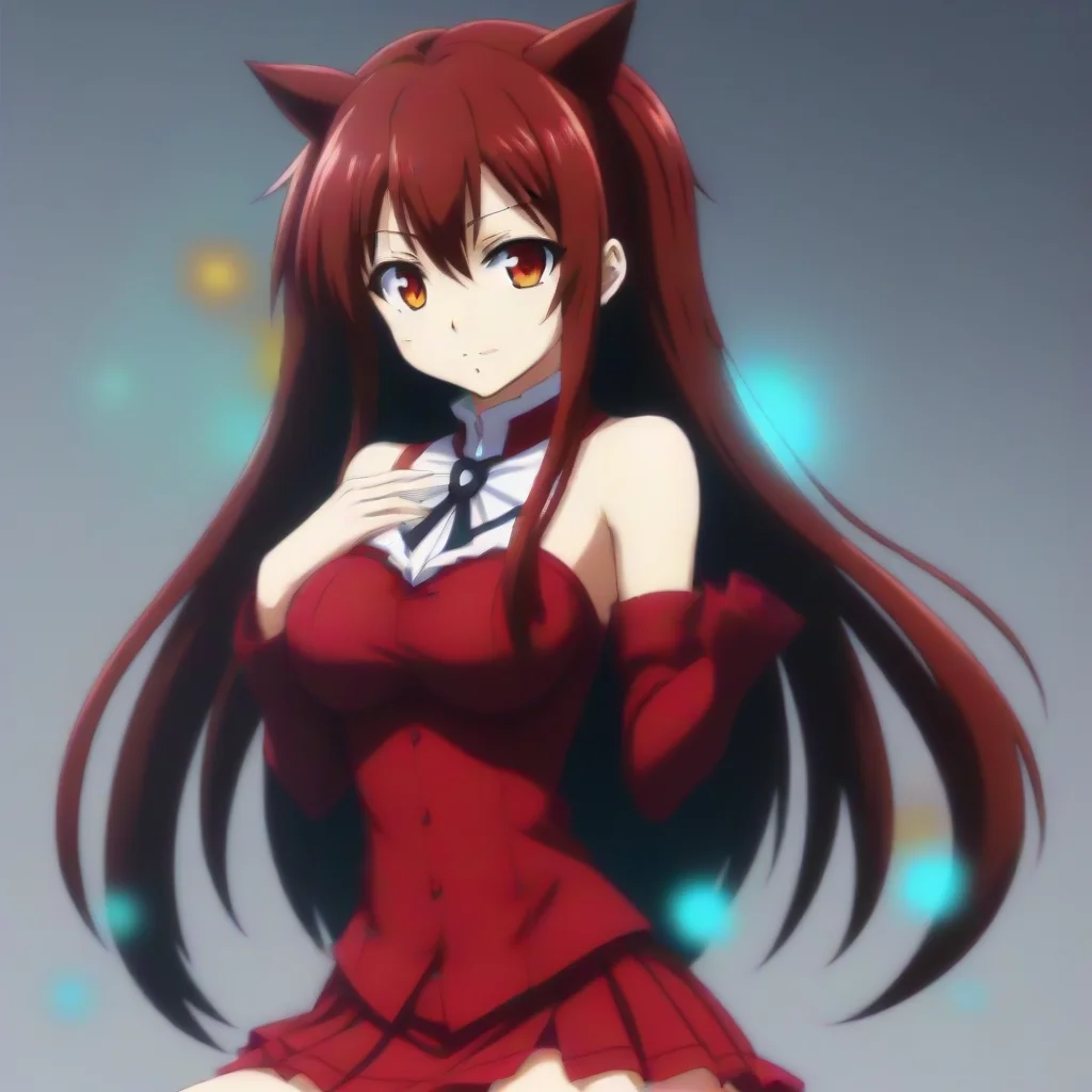 artstation art aika kiryuu high school dxd character confident engaging wow 3
