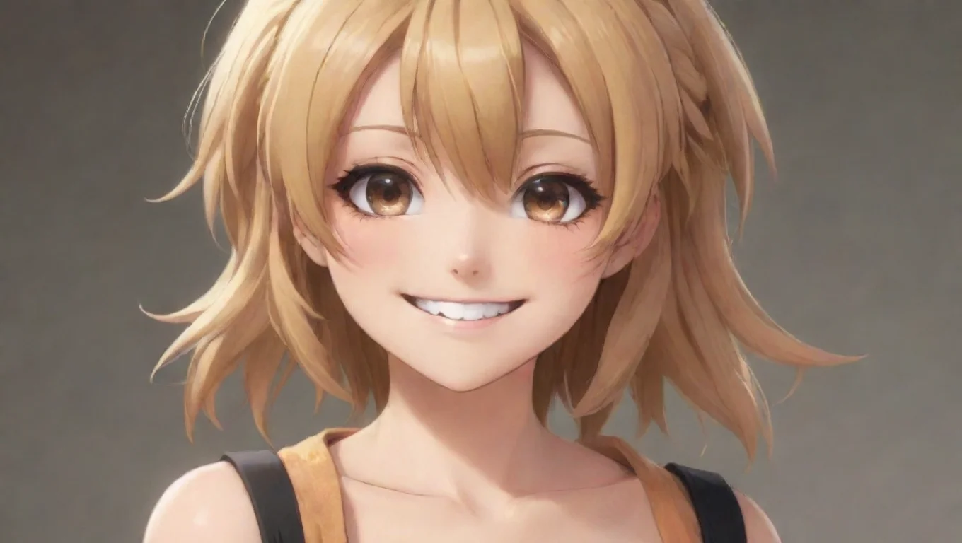 aiartstation art amazing hd anime character wow happy smile talkative good looking confident engaging wow 3 widescreen