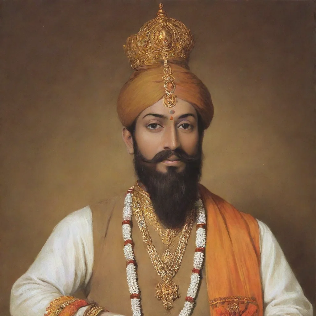 artstation art an image of shivaji maharaj  confident engaging wow 3