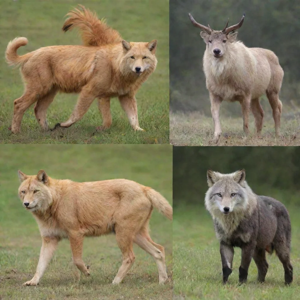artstation art animal transformation  confident engaging wow 3