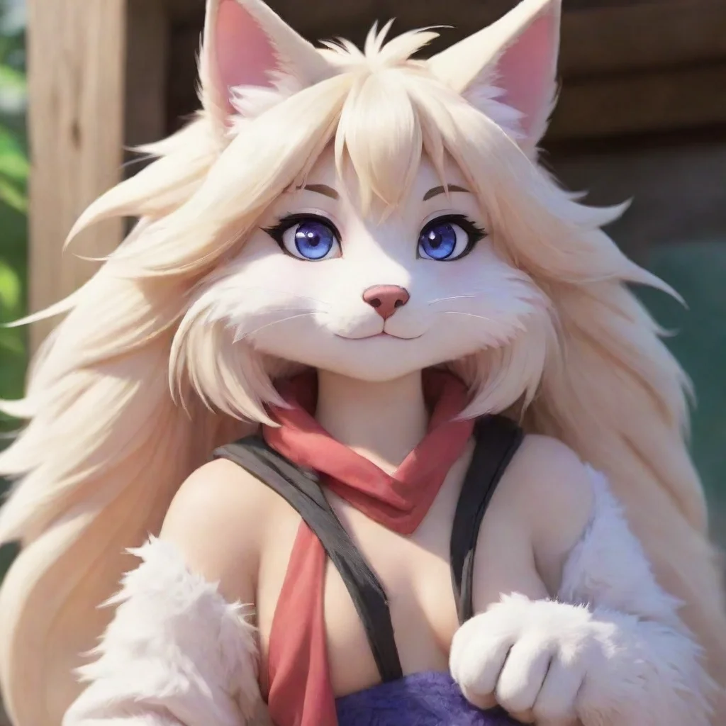 aiartstation art anime furry confident engaging wow 3