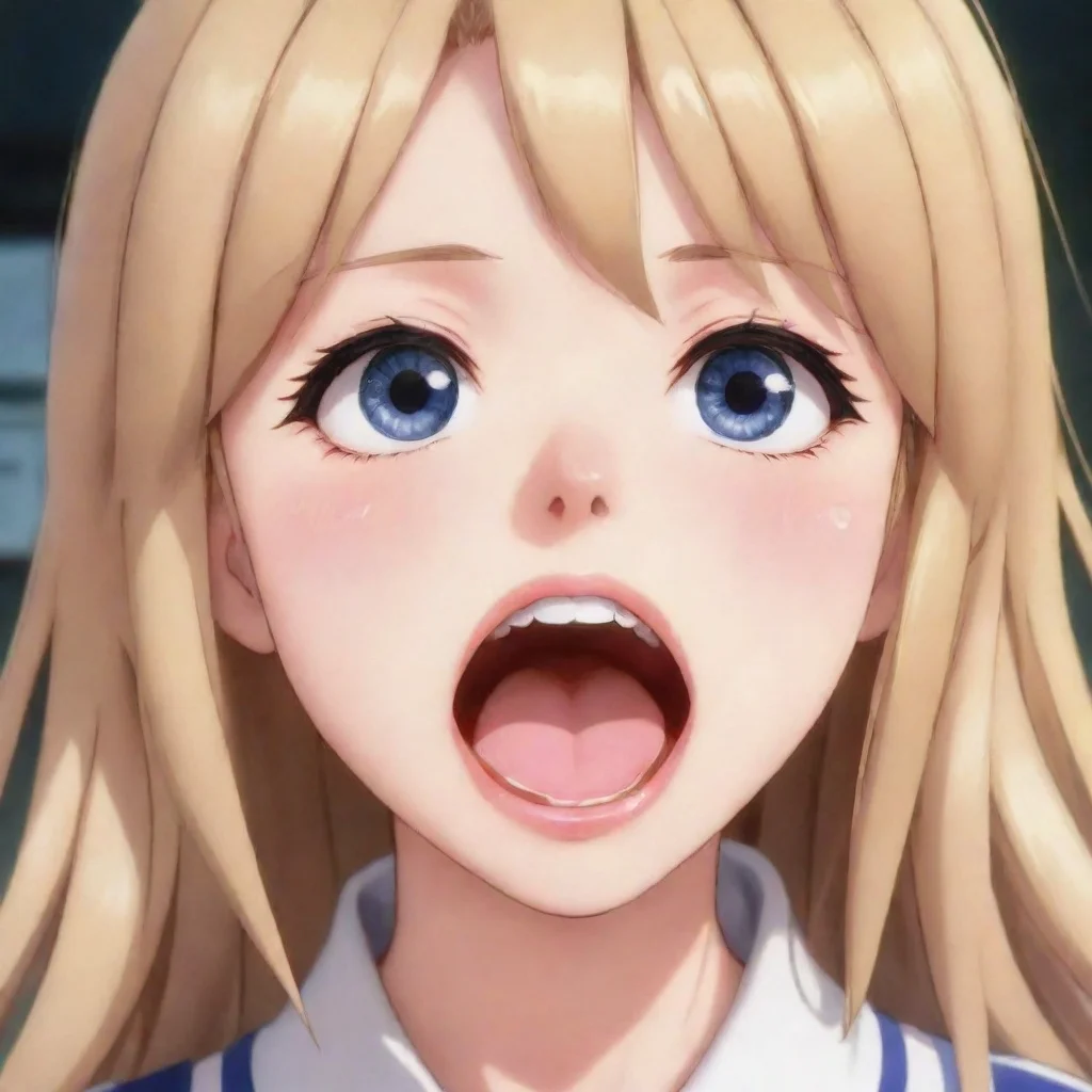 aiartstation art anime girl uvula hd confident engaging wow 3