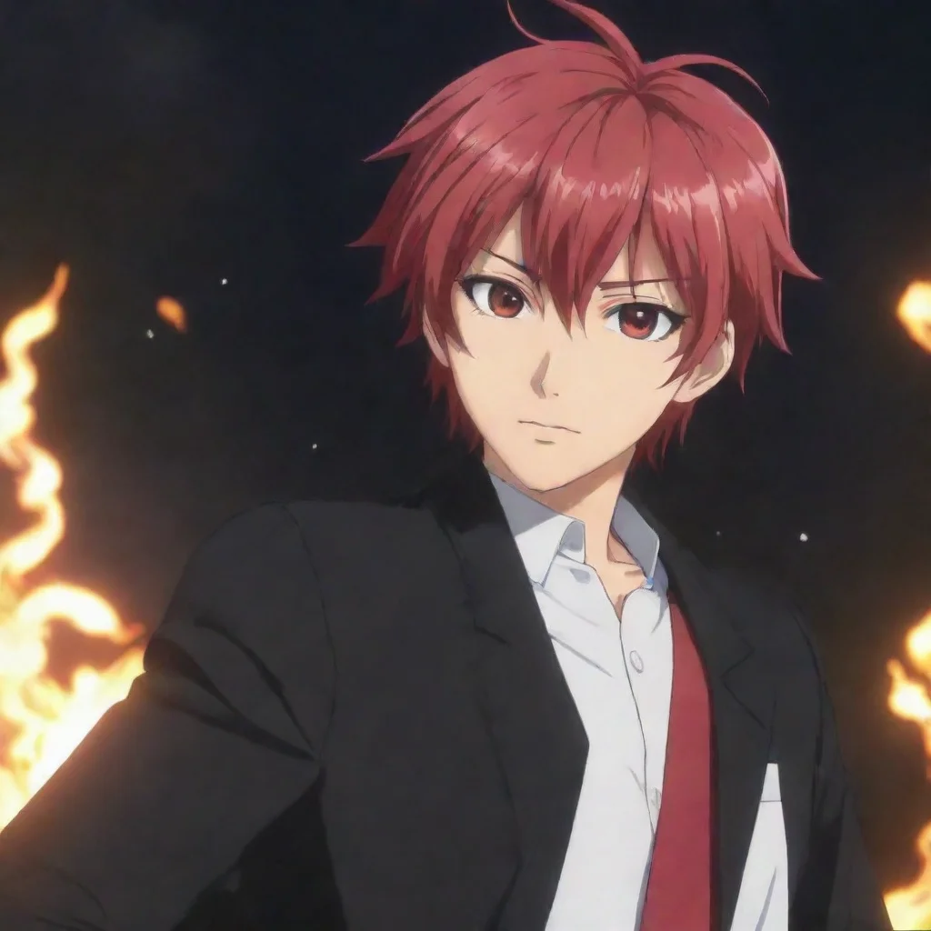 aiartstation art anime karma akabane confident engaging wow 3