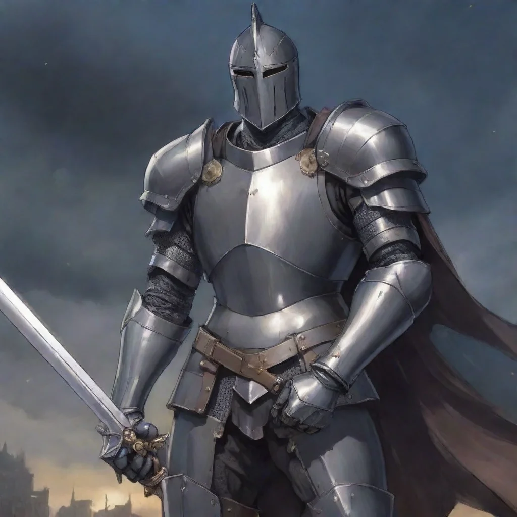 artstation art anime knight confident engaging wow 3