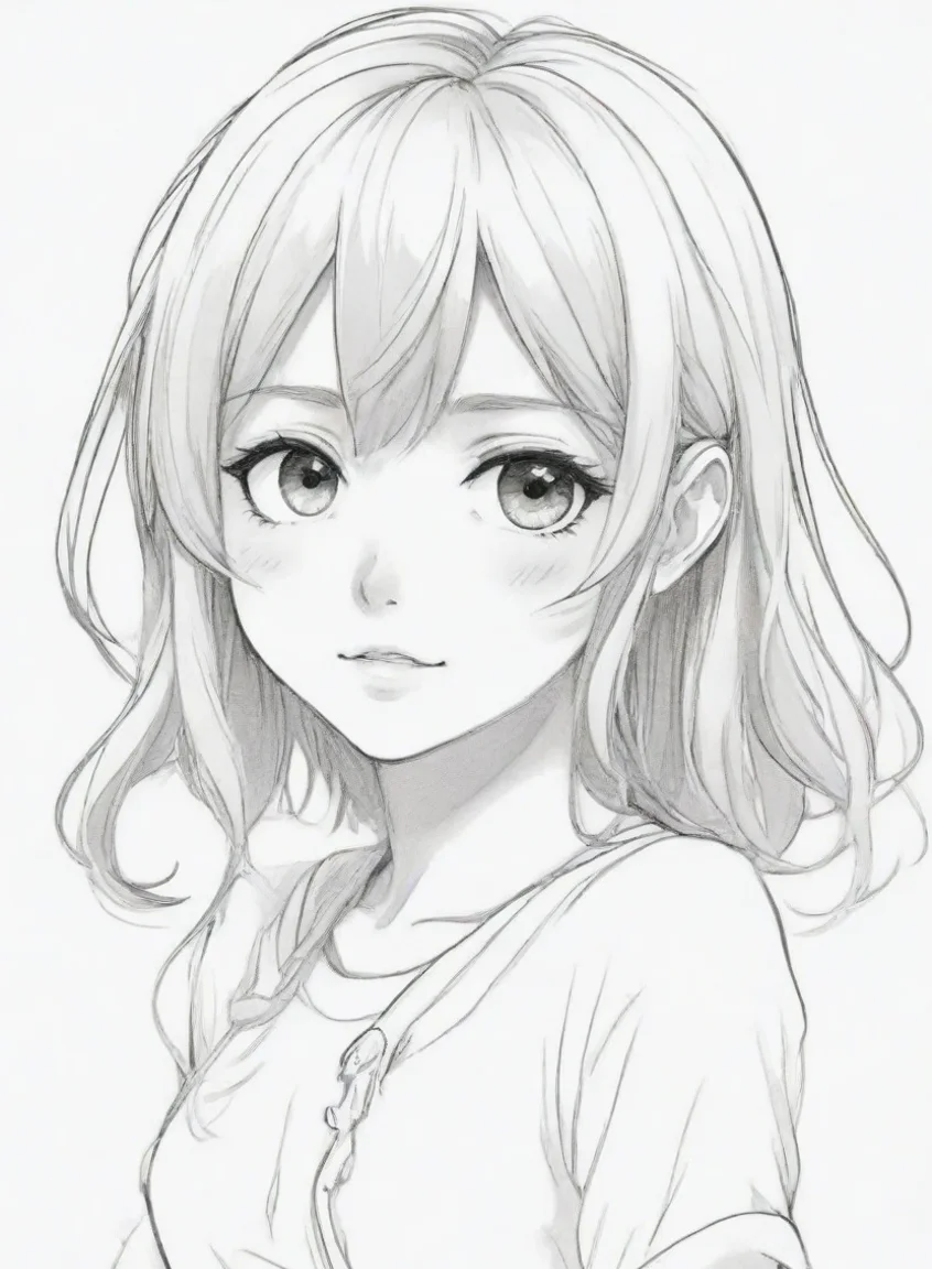 artstation art anime line art cartoon confident engaging wow 3 portrait43