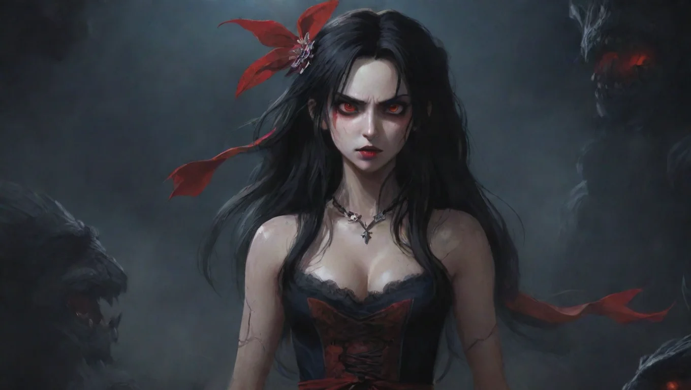 aiartstation art anime vampire   anime maori warrior   movie film poster hd anime ghibli dark 1800s ghibli horror film poster wide  confident engaging wow 3 widescreen