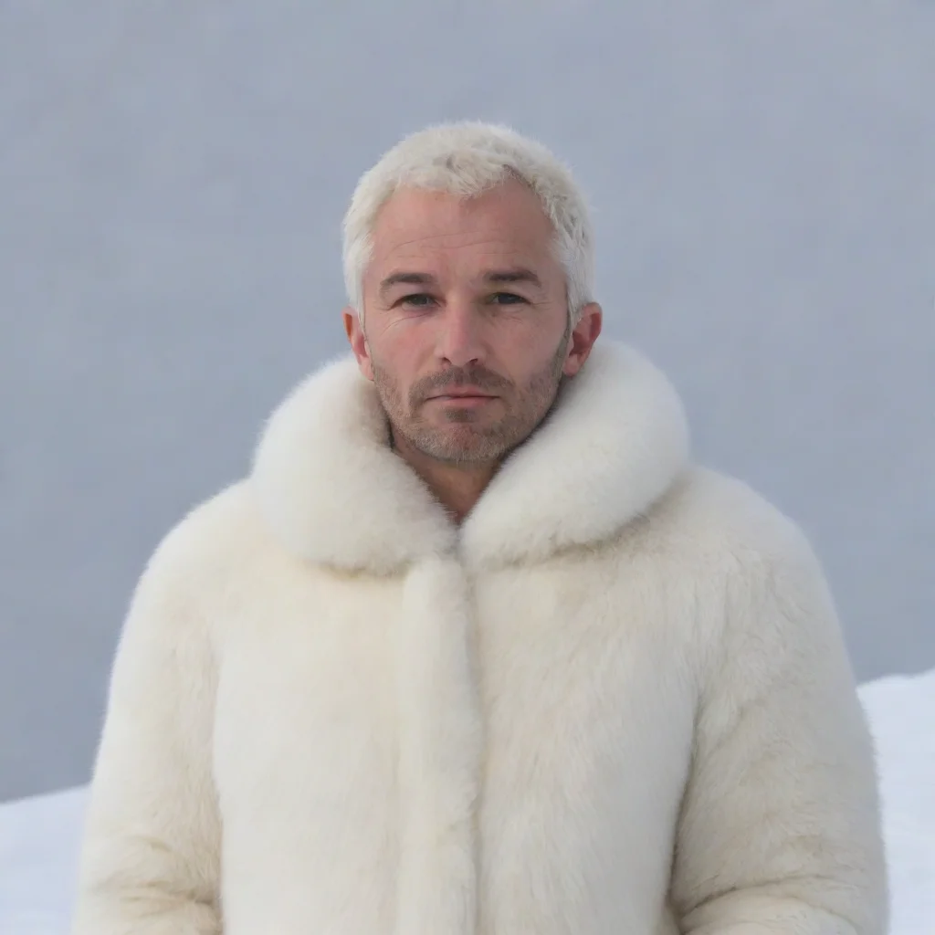 aiartstation art arctic fox fur covered male human confident engaging wow 3