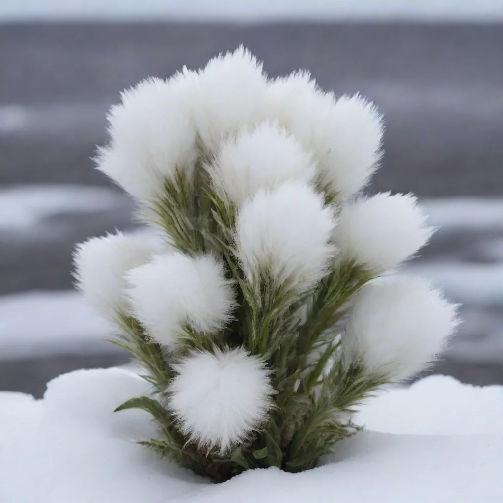 aiartstation art arctic fur covered plant confident engaging wow 3
