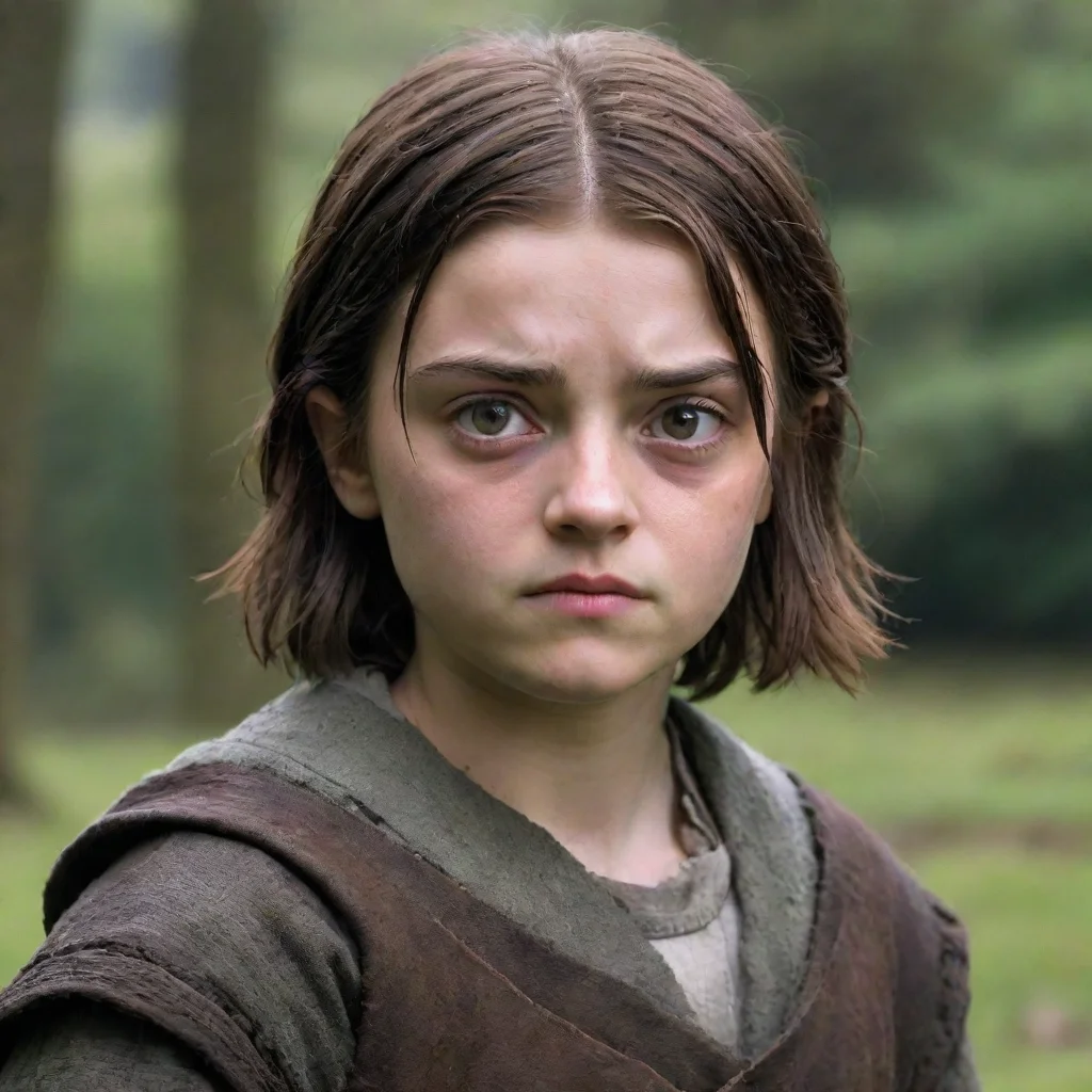 aiartstation art arya stark confident engaging wow 3
