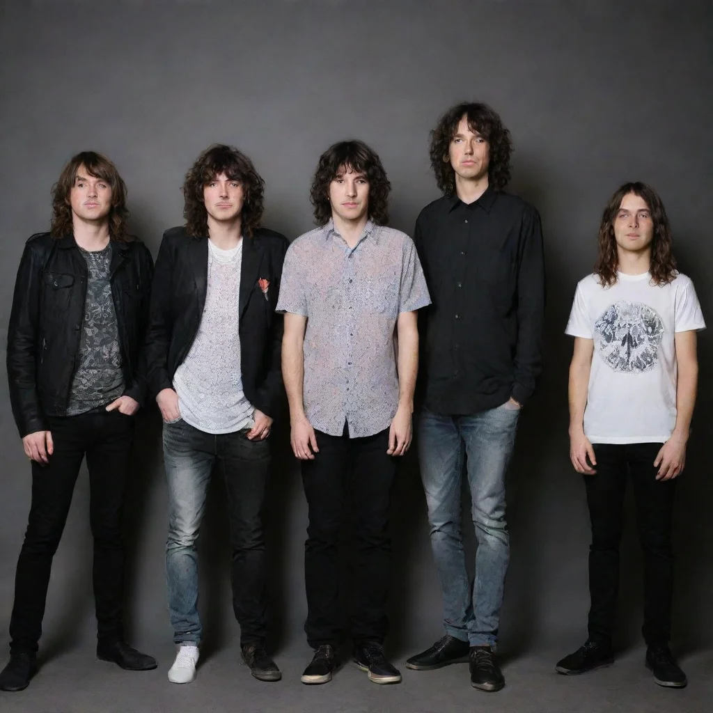 aiartstation art australian rock band sticky fingers confident engaging wow 3