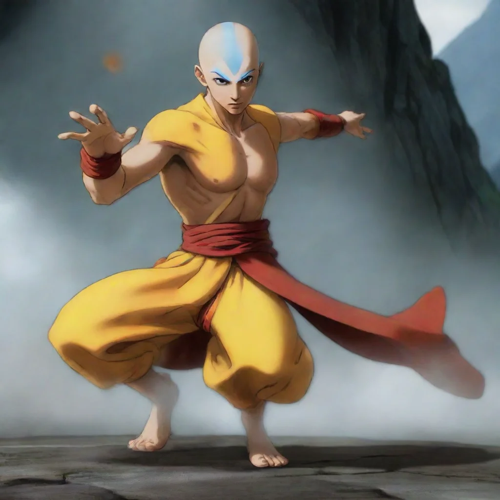 aiartstation art avatar aang confident engaging wow 3