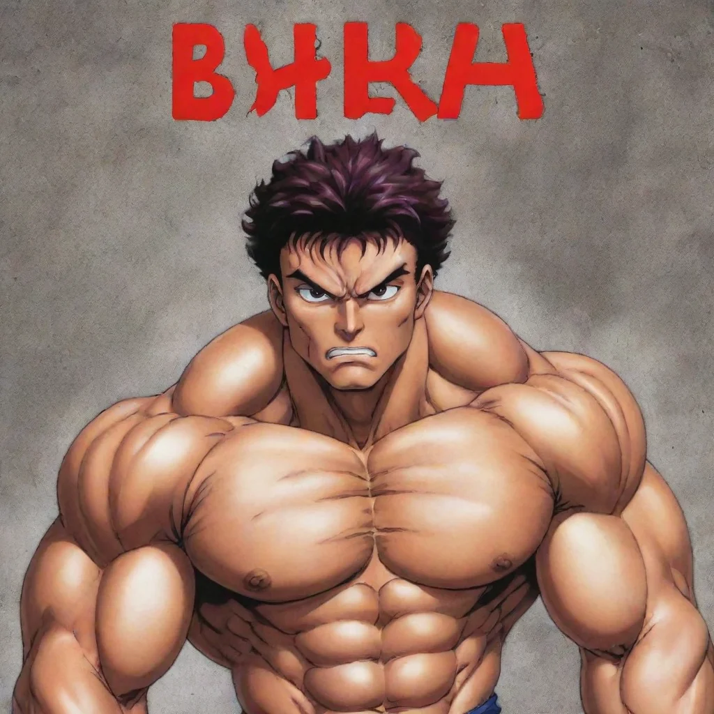 aiartstation art baki hanma confident engaging wow 3