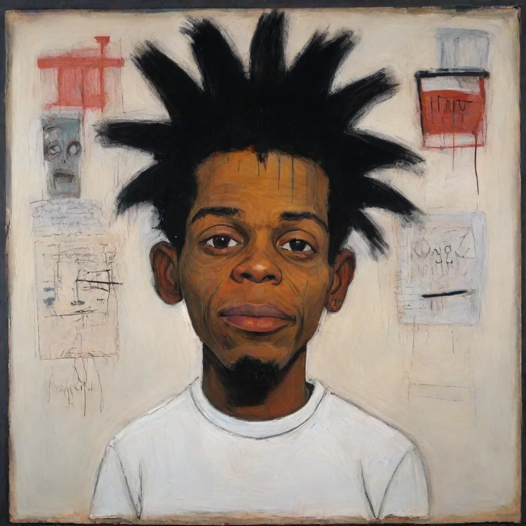 artstation art basquiat confident engaging wow 3
