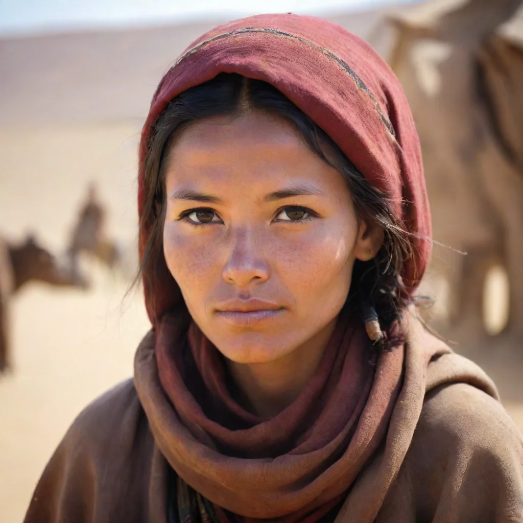 artstation art beautiful nomad female confident engaging wow 3