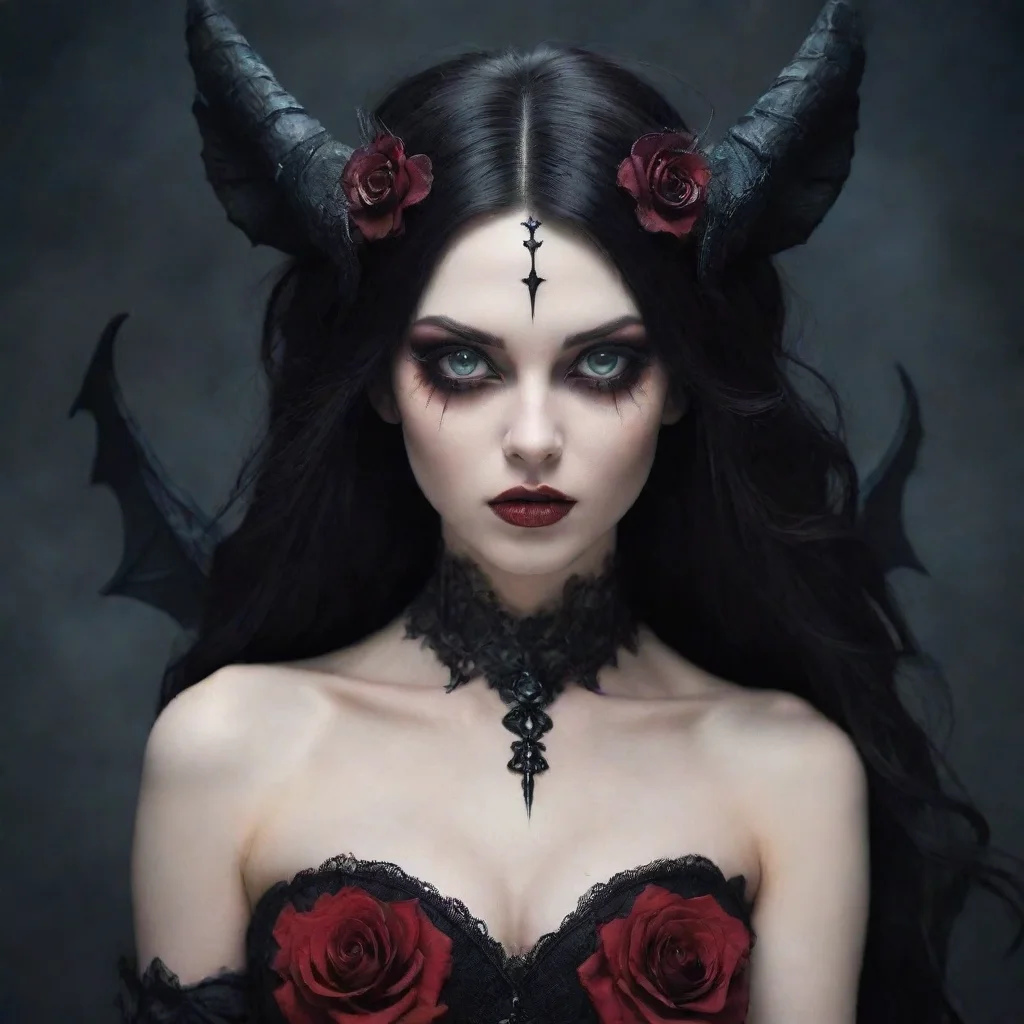aiartstation art beauty grace evil god demon feminine confident engaging wow 3