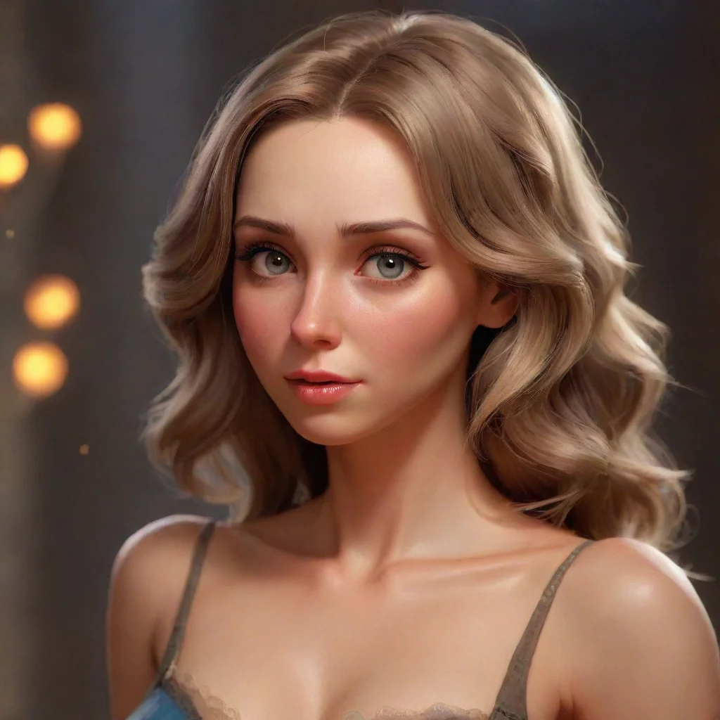 artstation art beautyful woman shocked confident engaging wow 3