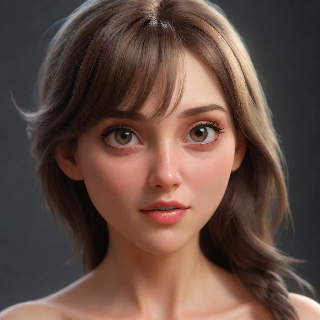artstation art beautyfule woman is shocked and screams confident engaging wow 3