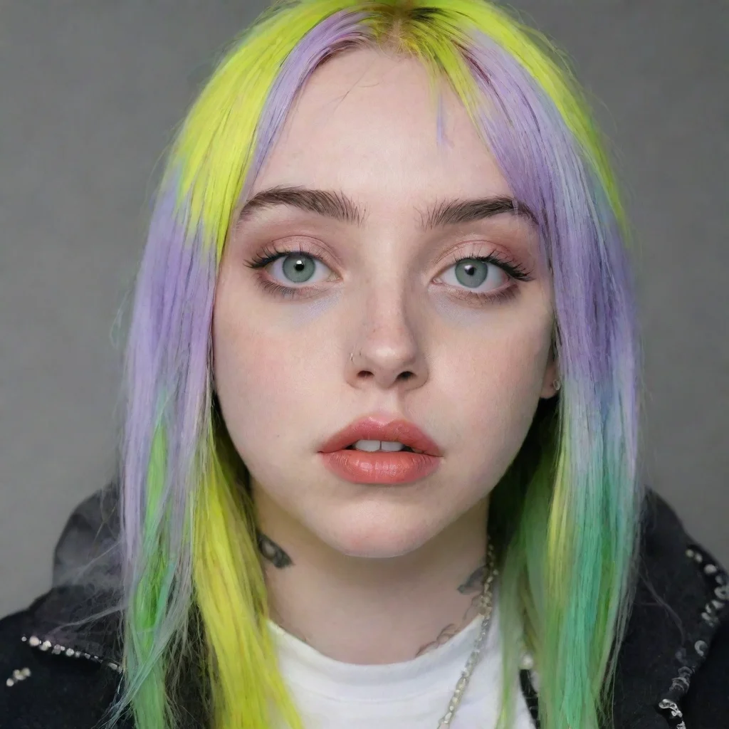 aiartstation art billie eilish confident engaging wow 3
