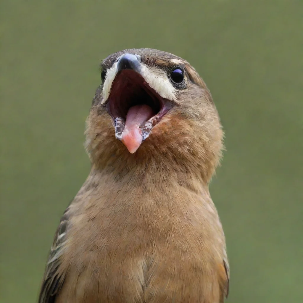 aiartstation art bird throat confident engaging wow 3