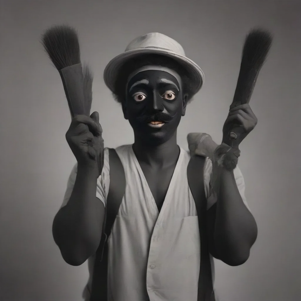 aiartstation art blackface confident engaging wow 3