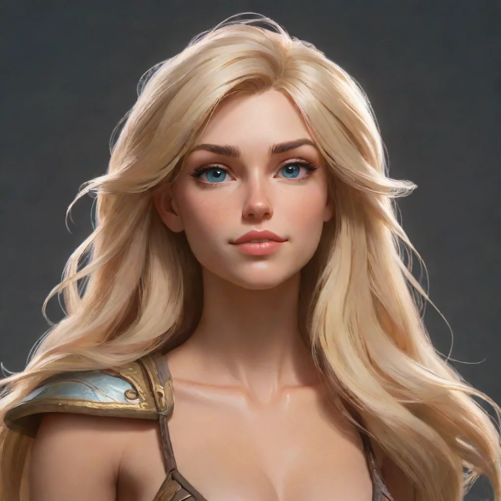 artstation art blond confident engaging wow 3