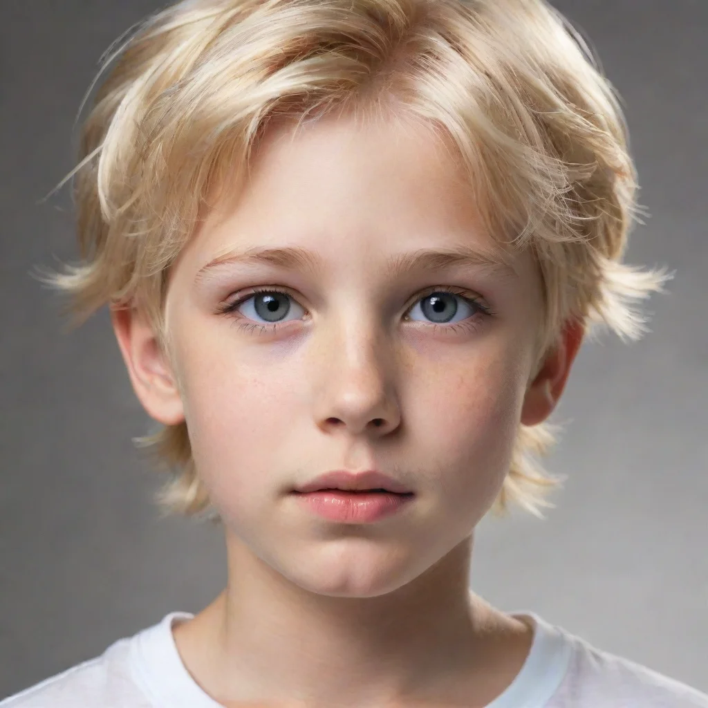 artstation art blonde boy face confident engaging wow 3