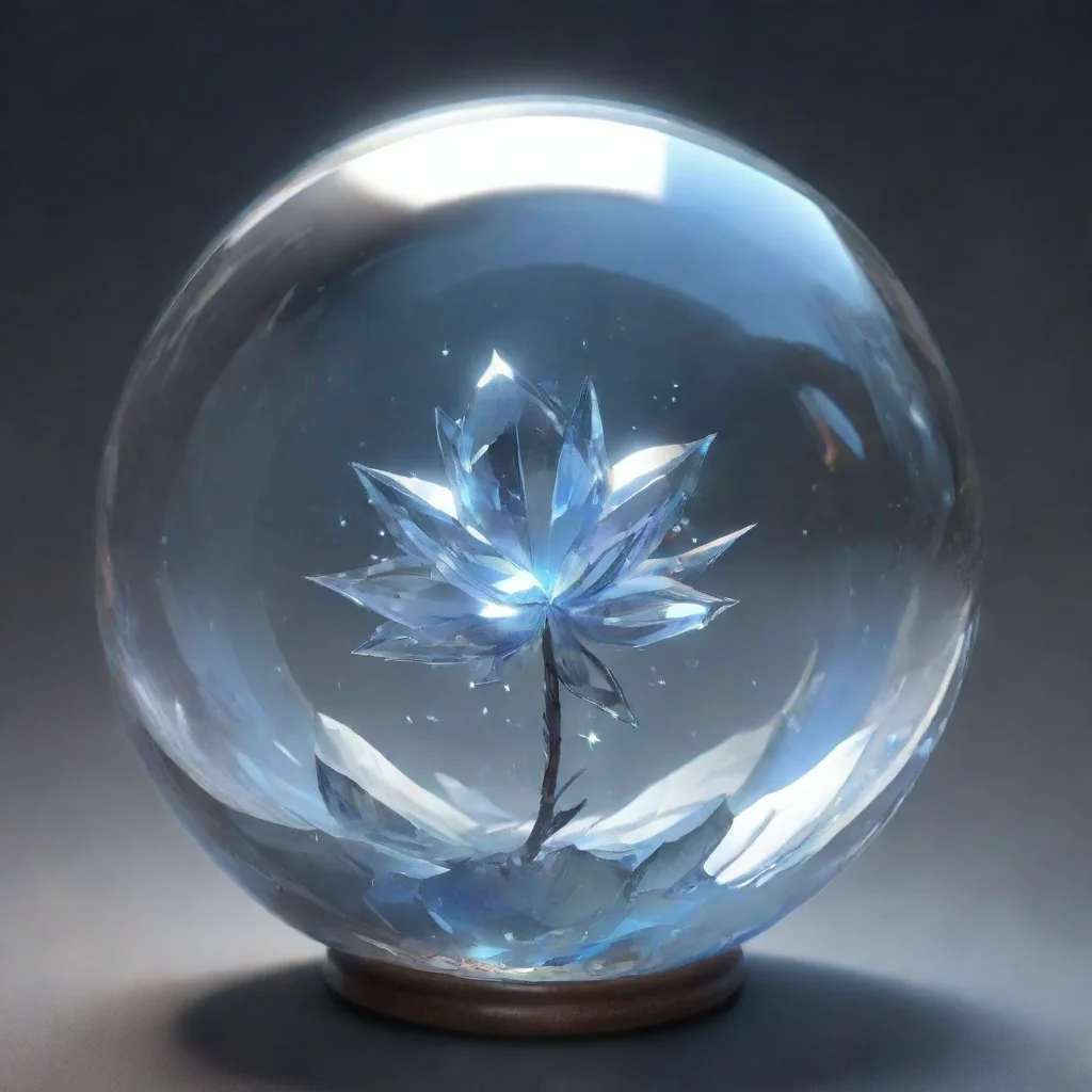aiartstation art boule de cristal avec du mana dedans confident engaging wow 3