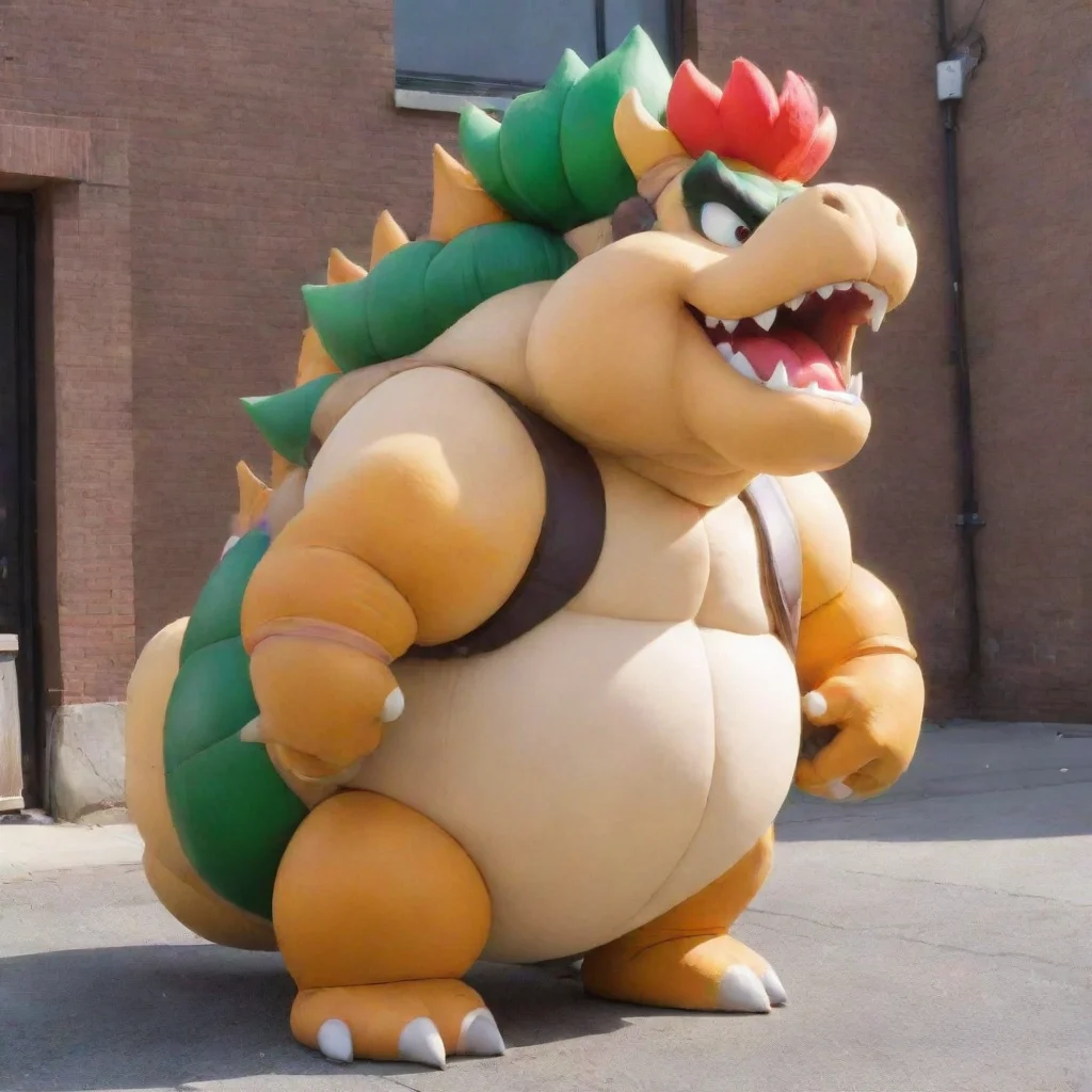 aiartstation art bowser inflation confident engaging wow 3