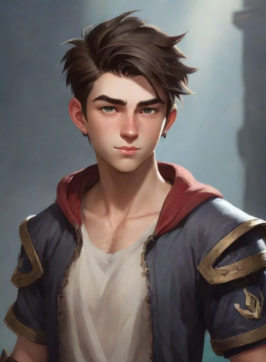 artstation art boy  confident engaging wow 3 portrait43