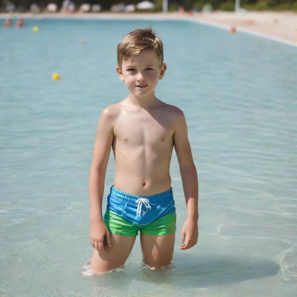 artstation art boy in swimshorr amazing awesome portrait 2 confident engaging wow 3