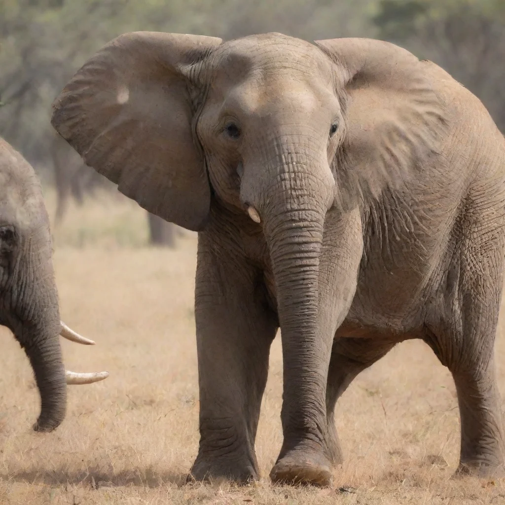 artstation art brawler of an elephant confident engaging wow 3