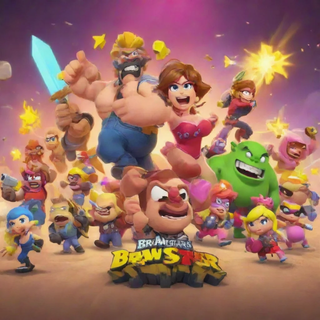 aiartstation art brawlstars confident engaging wow 3