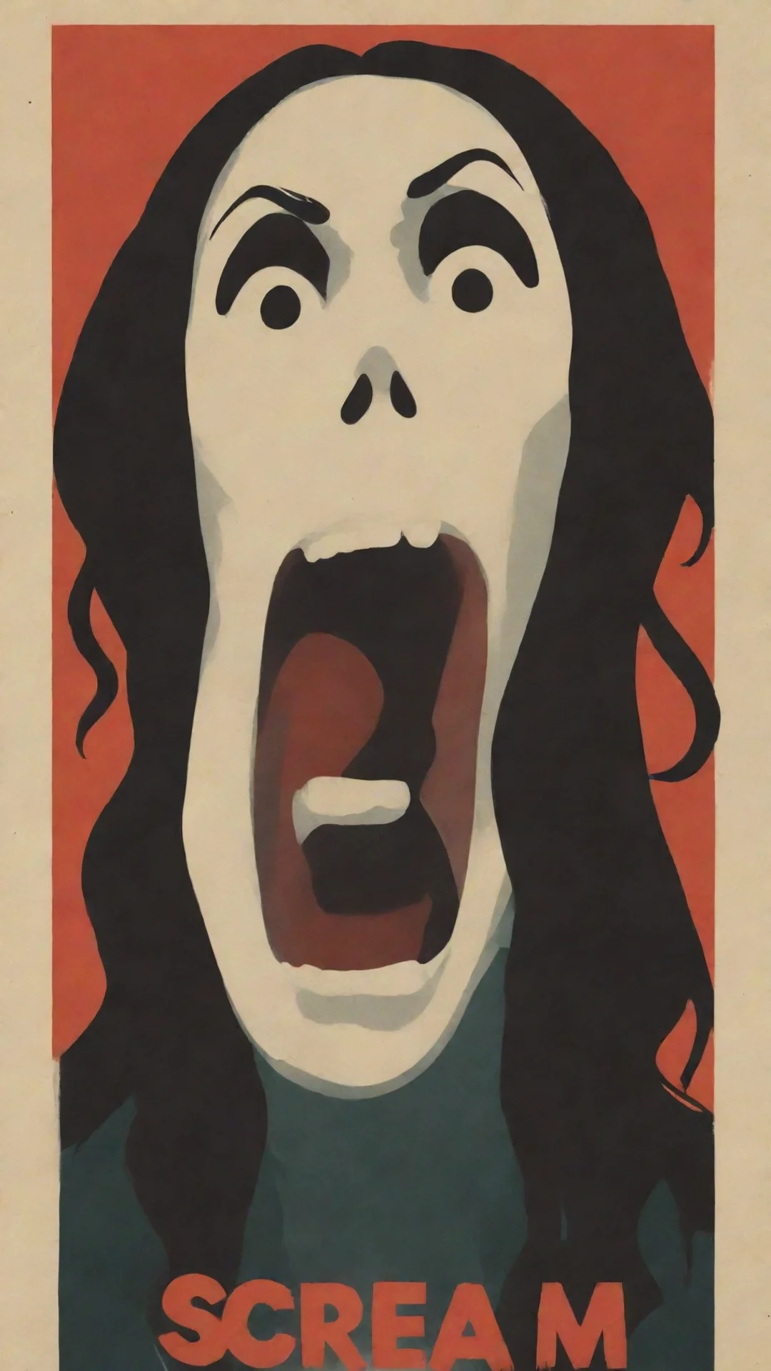 aiartstation art brian miller scream movie poster confident engaging wow 3 tall