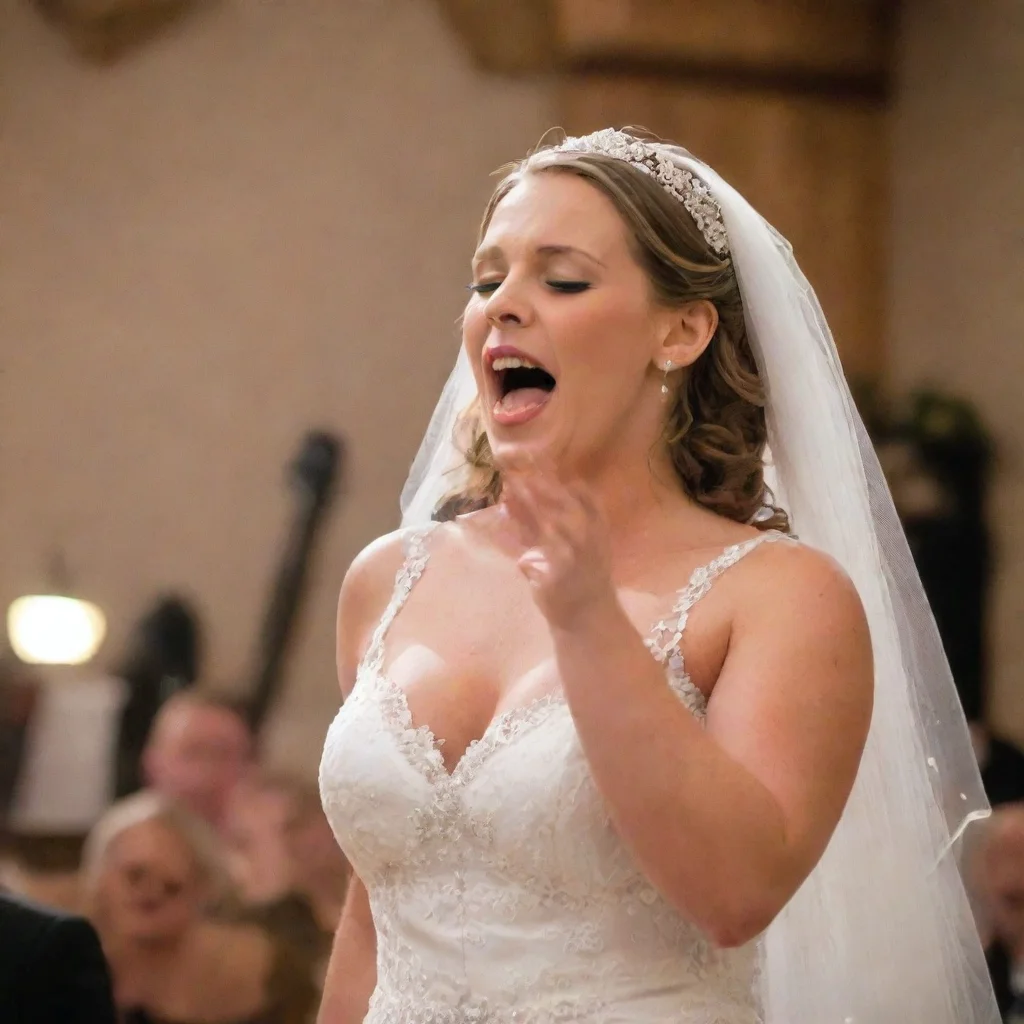 artstation art bride singing confident engaging wow 3