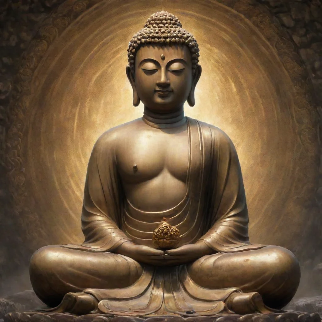 artstation art buddha ai  confident engaging wow 3