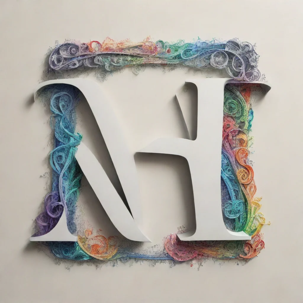 artstation art calligram with letters amg confident engaging wow 3