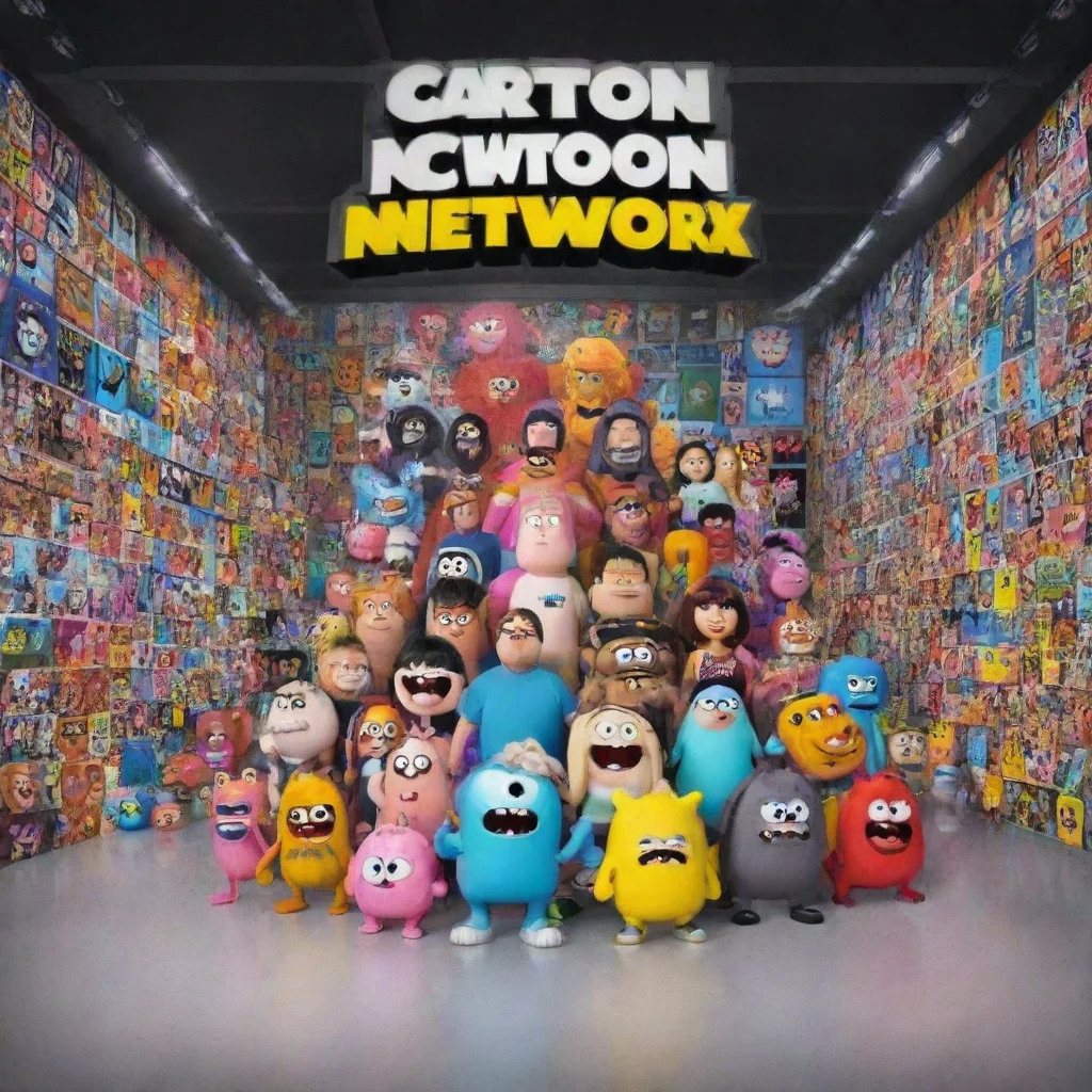 aiartstation art cartoon network confident engaging wow 3